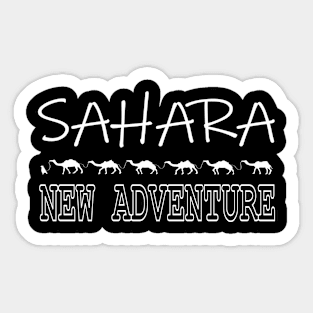 New Adventue Sticker